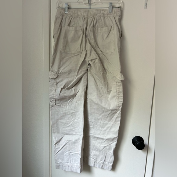 abercrombie & fitch cream cargo pants - Picture 2 of 6